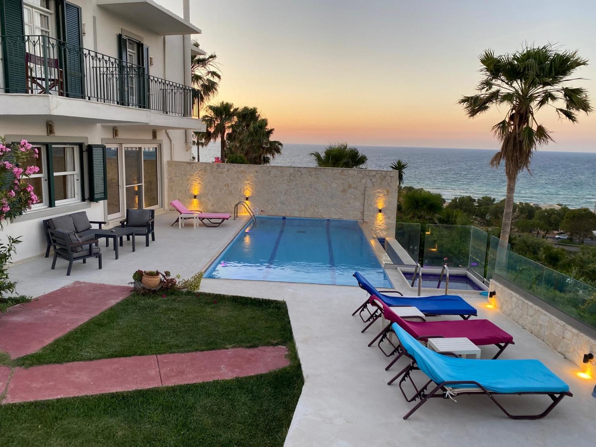 Sea View Villas Episkopi  ภายนอก รูปภาพ